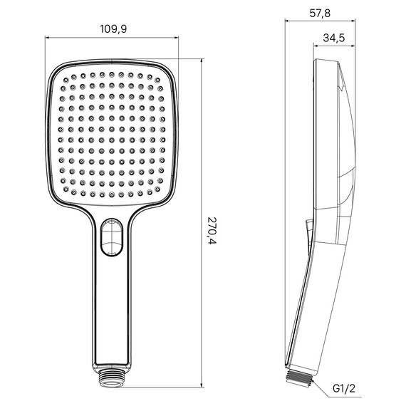 Ручной душ Iddis Esper ESP3FCSi18 - фото 10