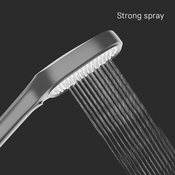 Ручной душ Milardo Ideal Spa ILS3FB0M18, чёрный матовый - фото 12