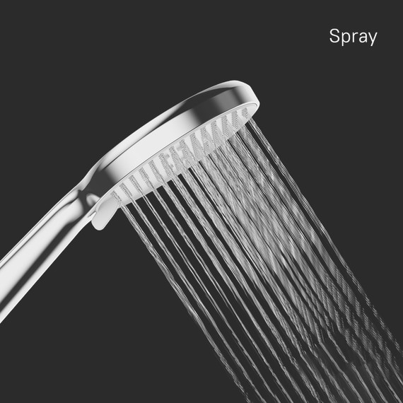 Ручной душ Milardo Ideal Spa ILS3FCRM18 - фото 11