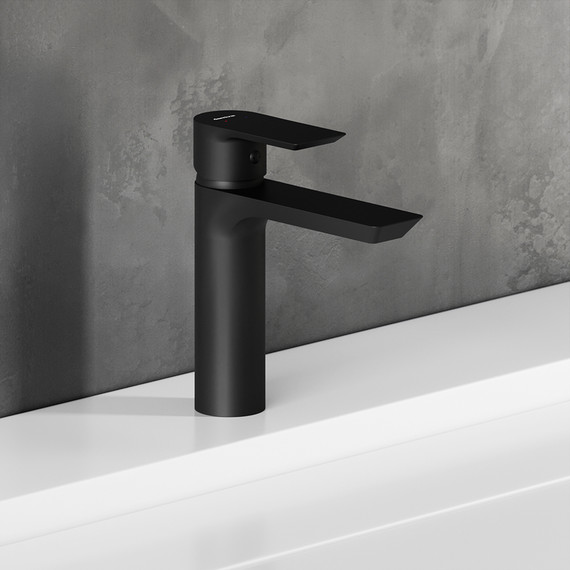 Cмеситель для раковины Damixa Apollo 470210300, чёрный, Цвет производителя: чёрный - фото 4