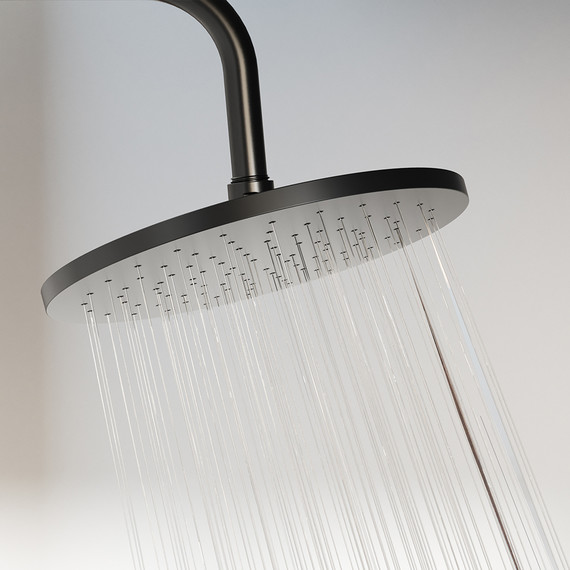 Душевая система c термостатом  Damixa Jupiter 977760300, чёрный - фото 6