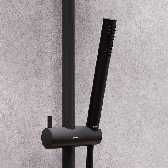 Душевая система для душа Damixa Scandinavian Pure 936710000, чёрный - фото 4