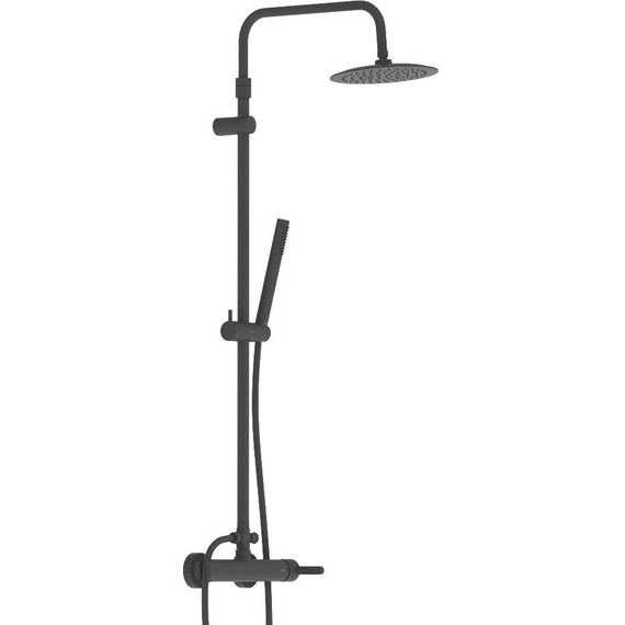 Душевая система для душа Damixa Scandinavian Pure 936710000, чёрный - фото 3