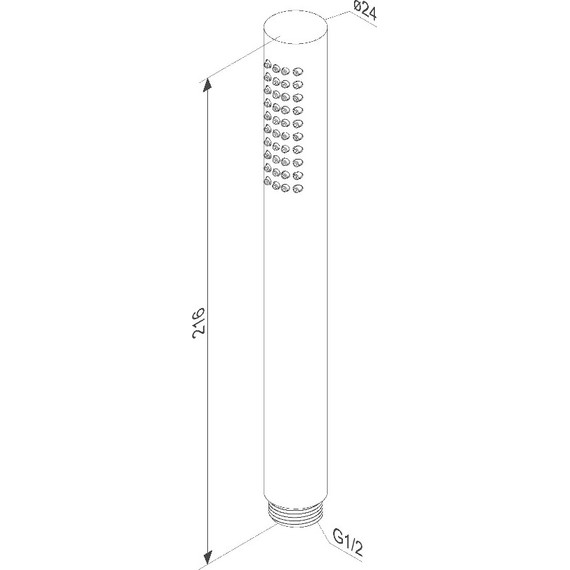 Лейка для душа Damixa Scandinavian Pure 936020000 - фото 4
