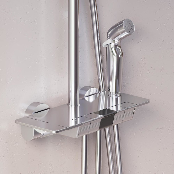 Душевая система c термостатом Damixa Gala 953770000 и гигиеническим душем - фото 5