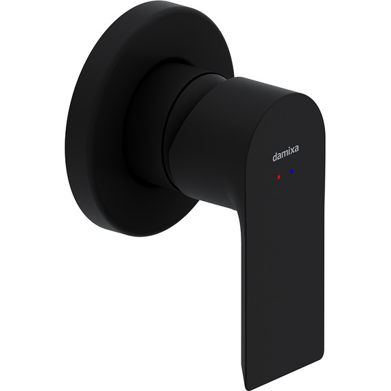 Смеситель для душа Damixa Apollo 477500300 со скрытой частью, чёрный, Цвет производителя: чёрный - фото 2