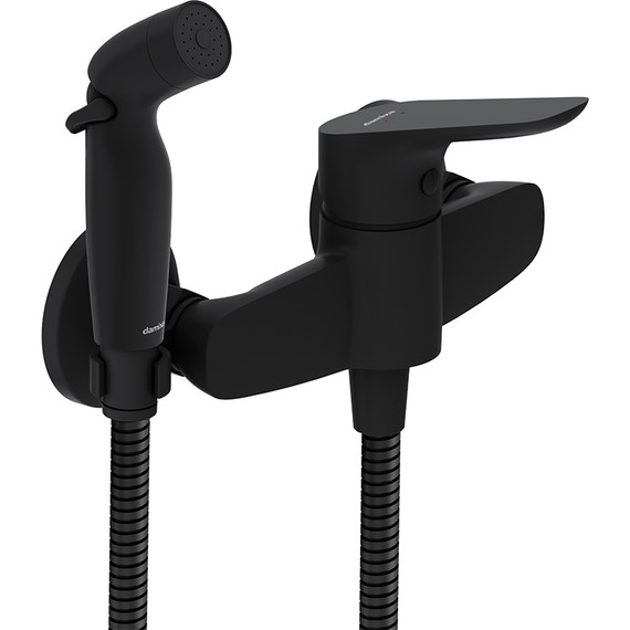 Набор для гигиенического душа Damixa Jupiter 778000300, чёрный - фото, картинка 2 Набор для гигиенического душа Damixa Jupiter 778000300, чёрный - фото 2