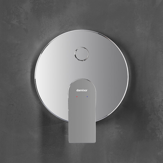 Смеситель для ванны Damixa Apollo 477100000 со скрытой частью, Цвет производителя: хром - фото 4