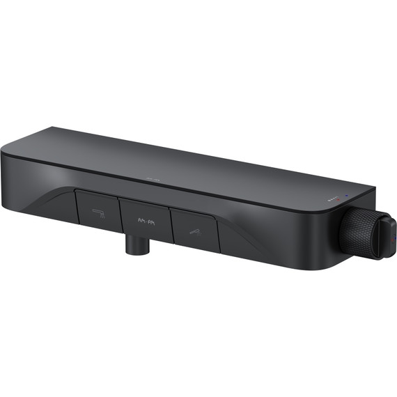 Смеситель для ванны AM.PM Func F8F10522, чёрный, Цвет производителя: чёрный - фото 9