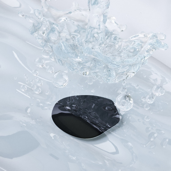 Донный клапан Damixa Option 210610300 удлинённый, чёрный матовый - фото 3