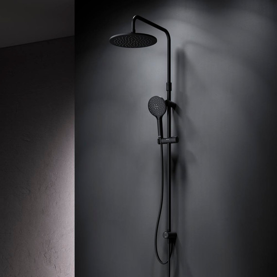Душевая система без смесителя AM.PM Like F0780022, чёрный, Цвет производителя: чёрный - фото 7