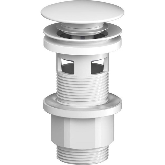 Донный клапан нажимной AM.PM AM.PM F0700P33, белый - фото, картинка 4 Донный клапан нажимной AM.PM AM.PM F0700P33, белый - фото 4