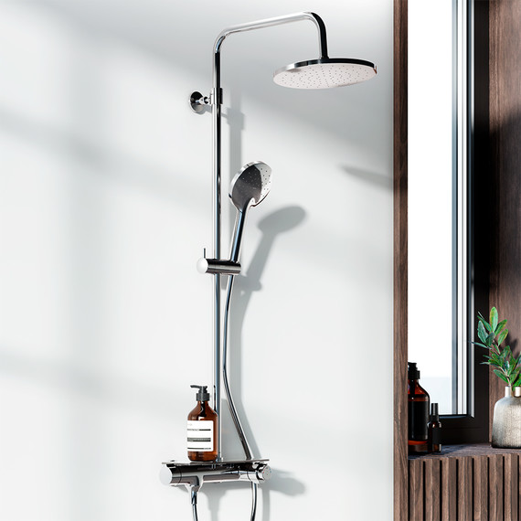 Душевая система c термостатом Damixa Jupiter 977750000  - фото 7