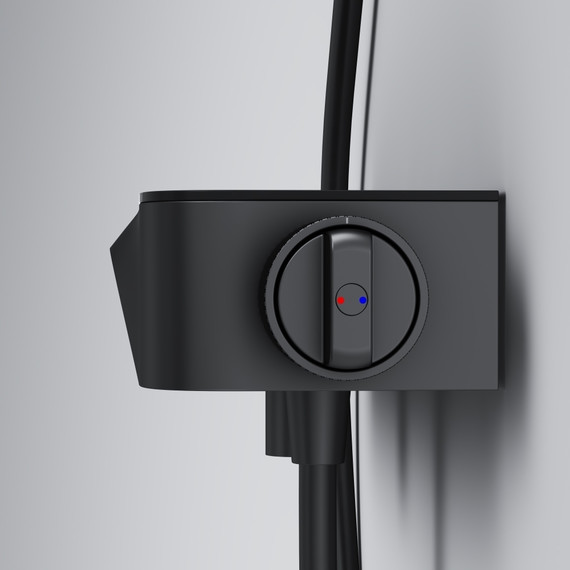 Смеситель для ванны AM.PM Func F8F10522, чёрный, Цвет производителя: чёрный - фото 5