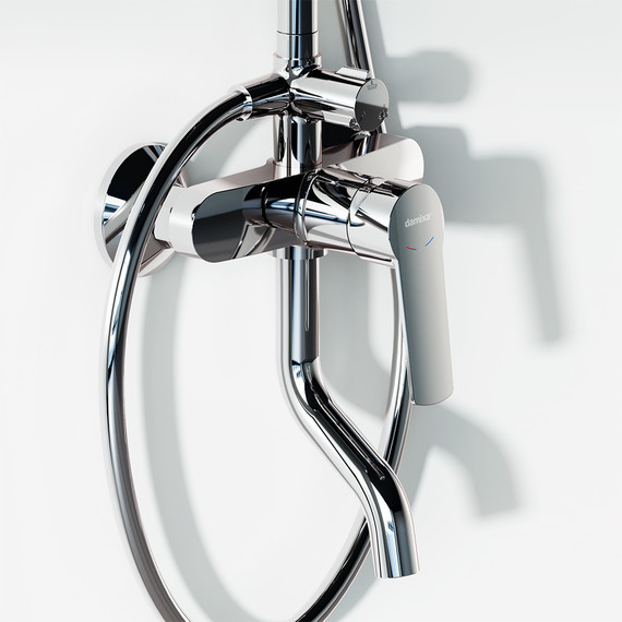 Душевая система для душа Damixa Jupiter 977740000 - фото 5