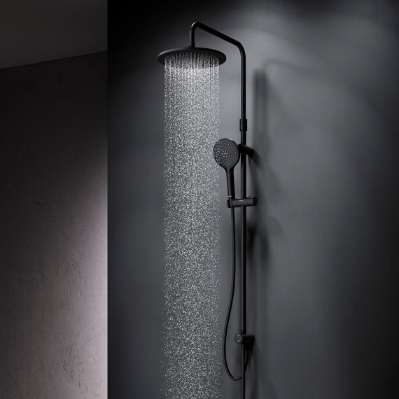 Душевая система без смесителя AM.PM Like F0780022, чёрный, Цвет производителя: чёрный - фото 8