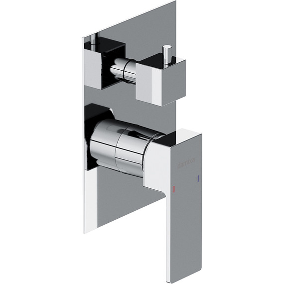 Смеситель для ванны Damixa Gala 537100000 со скрытой частью, Цвет производителя: хром - фото 2