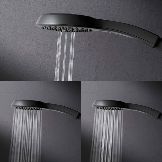 Душевая система AM.PM Inspire V2.0 F0750A522 с термостатом, чёрный, Цвет производителя: чёрный - фото 8