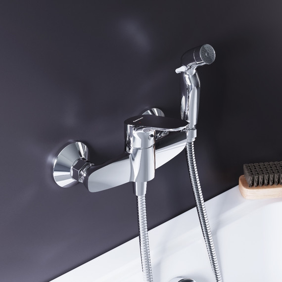 Набор для гигиенического душа Damixa Jupiter 778000000 с гигиенической лейкой, держателем и шлангом - фото 4