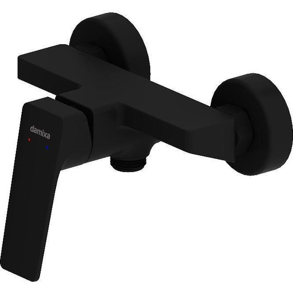 Смеситель для душа Damixa Merkur 402000300, чёрный, Цвет производителя: чёрный - фото 2