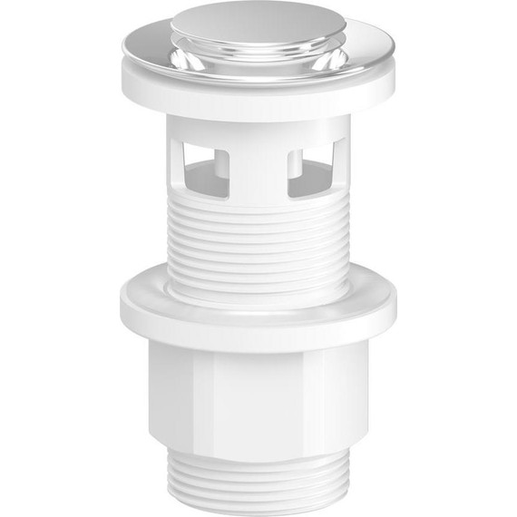 Донный клапан нажимной AM.PM AM.PM F0700P00, материал нержавеющая сталь - клапан/ ABS пластик - корпус - фото 4