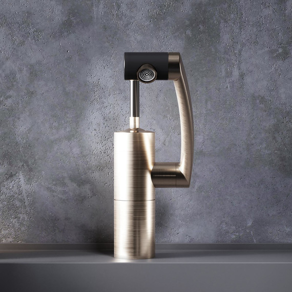 Смеситель для раковины Damixa Arc 290217264, никель, Цвет производителя: никель - фото 4