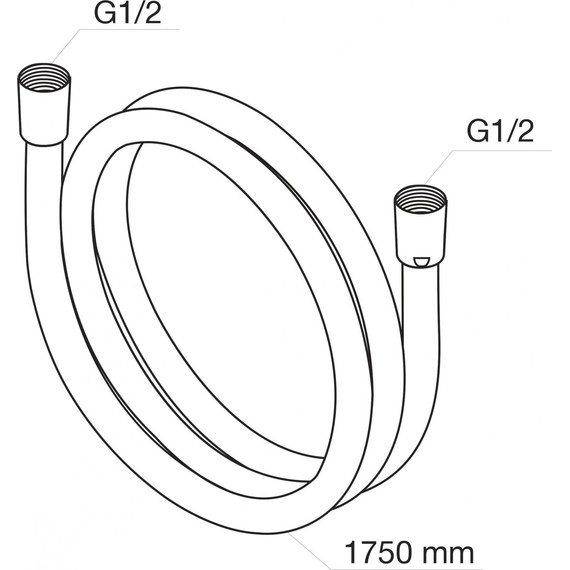 Шланг для душа Damixa Shower program 760400164 - фото 3
