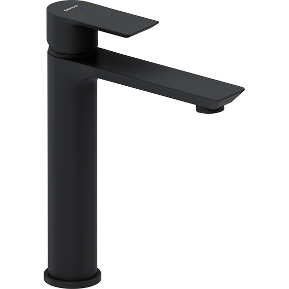 Смеситель для раковины высокий Damixa Apollo 470250300, чёрный, Цвет производителя: чёрный - фото 2