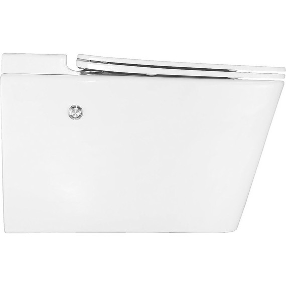 Унитаз подвесной импульсный Azario AZ-101C с тонкой крышкой микролифт (монтажная рама в комплекте) - фото, картинка 10 Унитаз подвесной импульсный Azario AZ-101C с тонкой крышкой микролифт (монтажная рама в комплекте) - фото 10