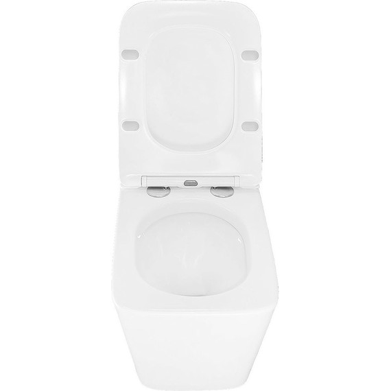 Унитаз подвесной импульсный Azario AZ-101C с тонкой крышкой микролифт (монтажная рама в комплекте) - фото, картинка 5 Унитаз подвесной импульсный Azario AZ-101C с тонкой крышкой микролифт (монтажная рама в комплекте) - фото 5