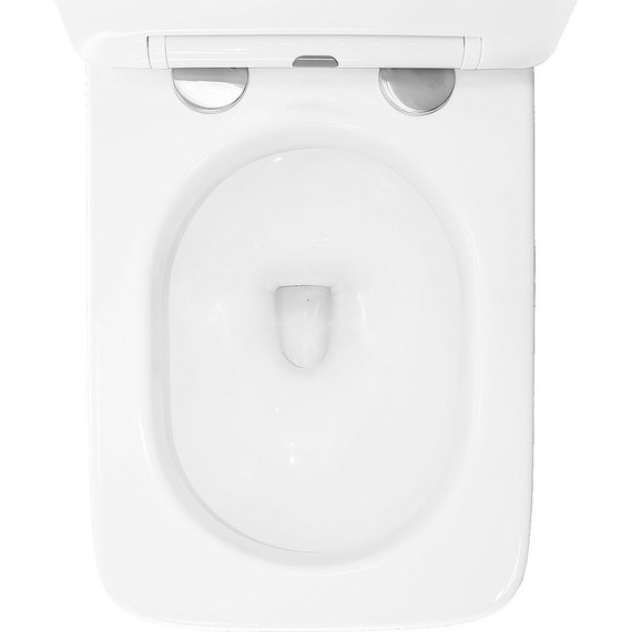 Унитаз подвесной импульсный Azario AZ-101C с тонкой крышкой микролифт (монтажная рама в комплекте) - фото, картинка 7 Унитаз подвесной импульсный Azario AZ-101C с тонкой крышкой микролифт (монтажная рама в комплекте) - фото 7