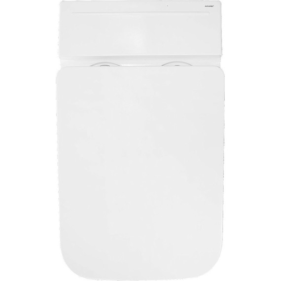 Унитаз подвесной импульсный Azario AZ-101C с тонкой крышкой микролифт (монтажная рама в комплекте) - фото, картинка 8 Унитаз подвесной импульсный Azario AZ-101C с тонкой крышкой микролифт (монтажная рама в комплекте) - фото 8