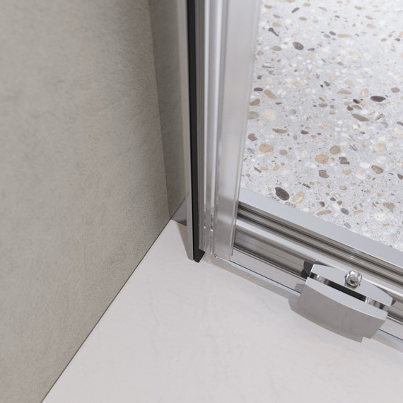 Душевая дверь BelBagno 100 см LUCE-BF-1-100-C-Cr, хром/прозрачное - фото 4