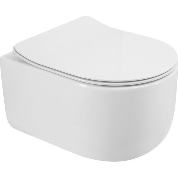 Унитаз подвесной безободковый BelBagno Soft-Tor BB084CH-TOR с тонкой крышкой микролифт BB2111SC (Система смыва торнадо) - фото, картинка 2 Унитаз подвесной безободковый BelBagno Soft-Tor BB084CH-TOR с тонкой крышкой микролифт BB2111SC (Система смыва торнадо) - фото 2