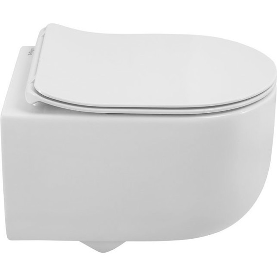 Унитаз подвесной безободковый BelBagno Soft-Tor BB084CH-TOR с тонкой крышкой микролифт BB2111SC (Система смыва торнадо) - фото, картинка 3 Унитаз подвесной безободковый BelBagno Soft-Tor BB084CH-TOR с тонкой крышкой микролифт BB2111SC (Система смыва торнадо) - фото 3