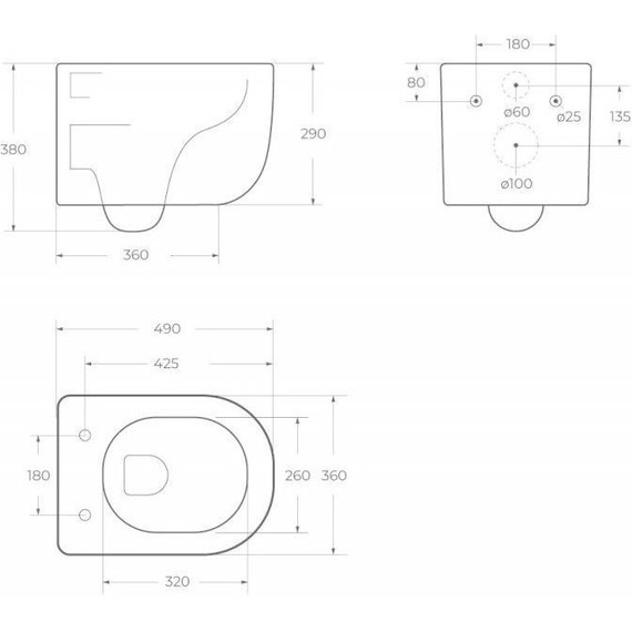 Инсталляция с подвесным унитазом комплект: Grohe Rapid SL 38772001 с подвесным безободковым унитазом BelBagno Soft-Tor BB084CH-TOR сиденье микролифт, крепление, кнопка смыва хром, Цвет производителя: белый - фото 30