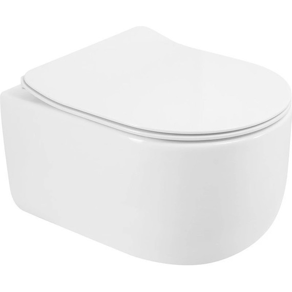 Инсталляция с подвесным унитазом комплект: Grohe Rapid SL 38772001 с подвесным безободковым унитазом BelBagno Soft-Tor BB084CH-TOR сиденье микролифт, крепление, кнопка смыва хром, Цвет производителя: белый - фото 10