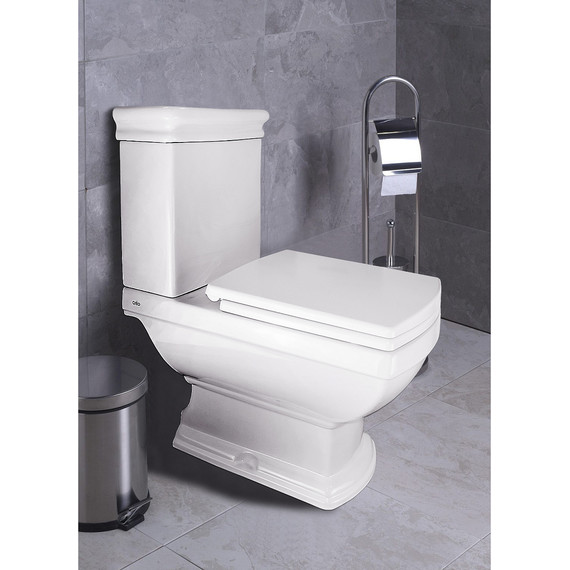 Унитаз-компакт Creo Ceramique Orleans с крышкой - фото, картинка 15 Унитаз-компакт Creo Ceramique Orleans с крышкой - фото 15