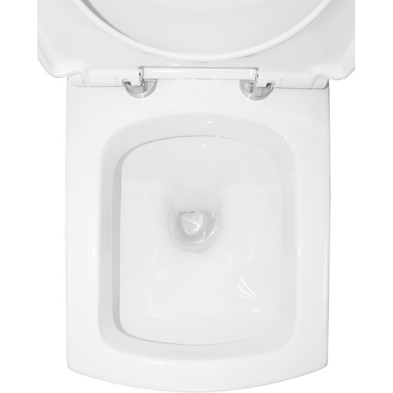 Унитаз-компакт Creo Ceramique Orleans с крышкой - фото, картинка 11 Унитаз-компакт Creo Ceramique Orleans с крышкой - фото 11