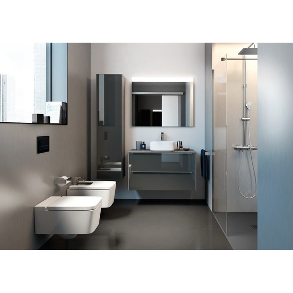 Унитаз подвесной безободковый Roca INSPIRA SQUARE 346537000 - фото, картинка 2 Унитаз подвесной безободковый Roca INSPIRA SQUARE 346537000 - фото 2