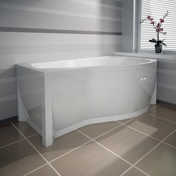 Ванна акриловая Радомир Миранда 168x95 см R (в комплекте каркас) - фото 2