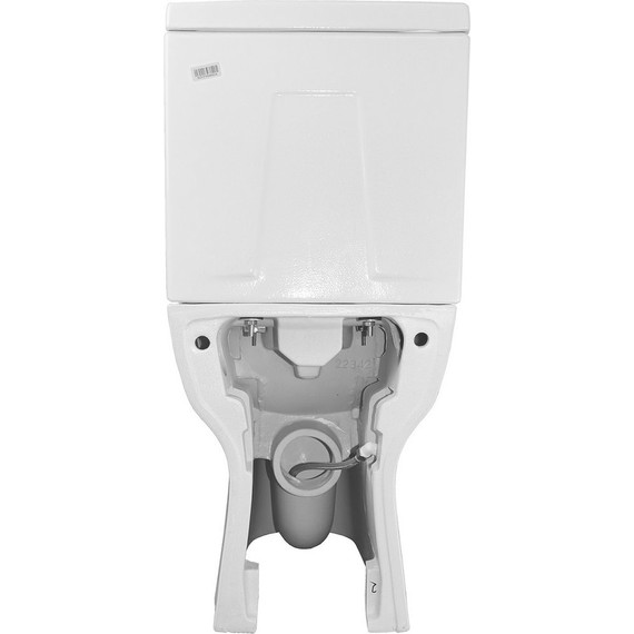 Унитаз-компакт безободковый  Kale BASICS с крышкой микролифт - фото 12