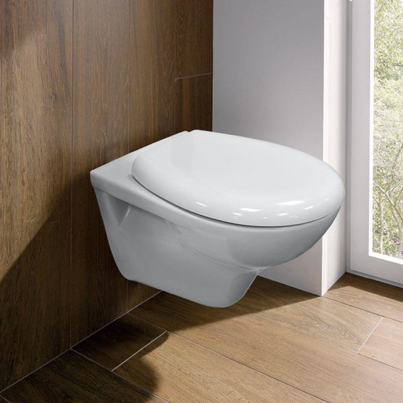 Унитаз подвесной безободковый Kale OPTIMUM с крышкой без микролифта, белый - фото 2