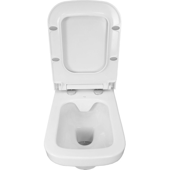 Унитаз подвесной безободковый Kale Mood 2.0 с крышкой микролифт - фото 4