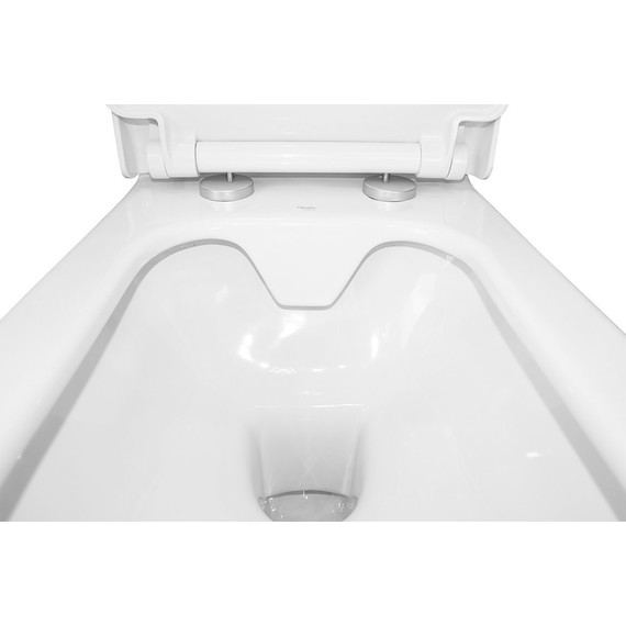 Унитаз подвесной безободковый Kale Mood 2.0 с крышкой микролифт - фото 5