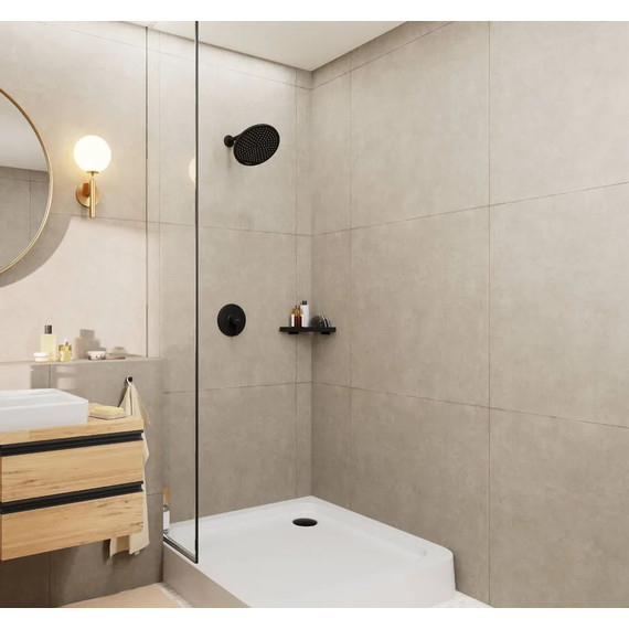 Верхний душ Hansgrohe Crometta S 26723670, чёрный матовый - фото 3