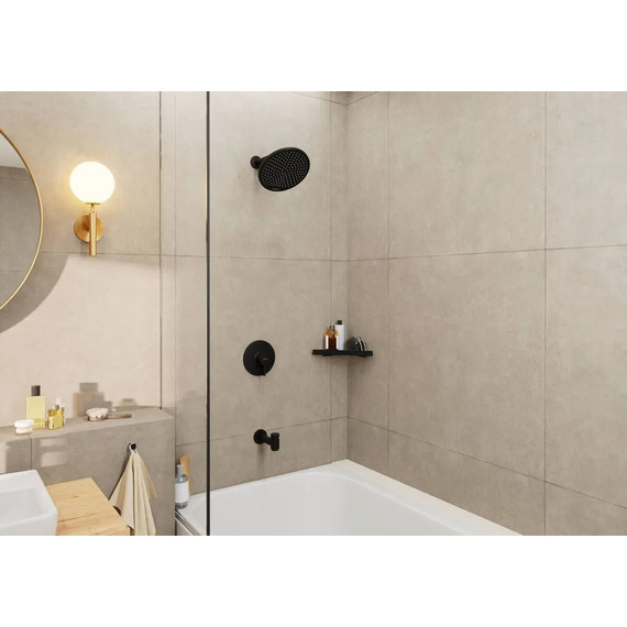 Верхний душ Hansgrohe Crometta S 26723670, чёрный матовый - фото 2