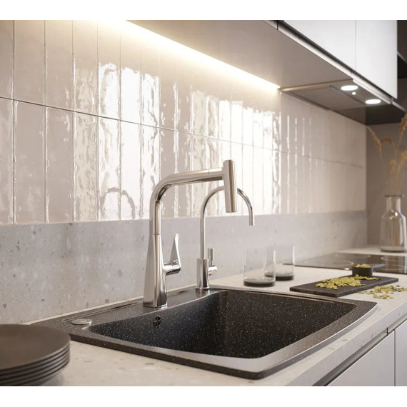 Смеситель для кухни Hansgrohe Metris M71 14834000 - фото 4