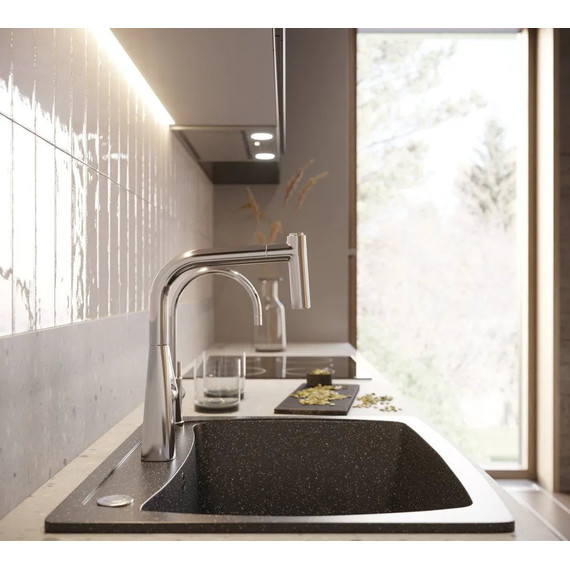 Смеситель для кухни Hansgrohe Metris M71 14834000 - фото 5