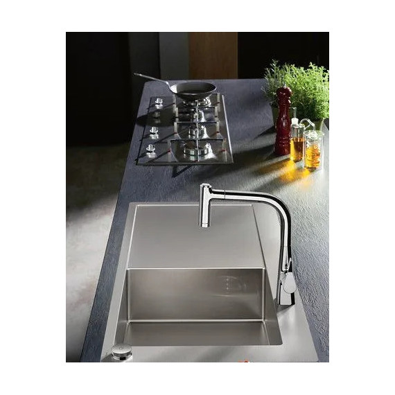 Смеситель для кухни Hansgrohe Metris M71 14834000 - фото 9